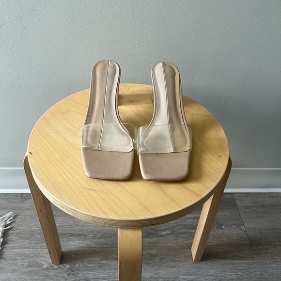 ZARA - VINYL TRANSPARENT HEEL SANDAL - Picture 2 of 6